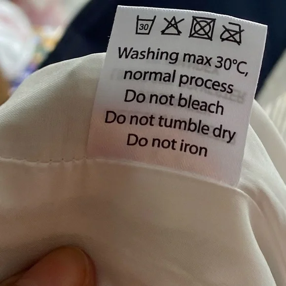 Emerson Lang Tan Gingham Bubble Midi Skirt Size M Tan White Plaid Lined - Picture 11 of 11